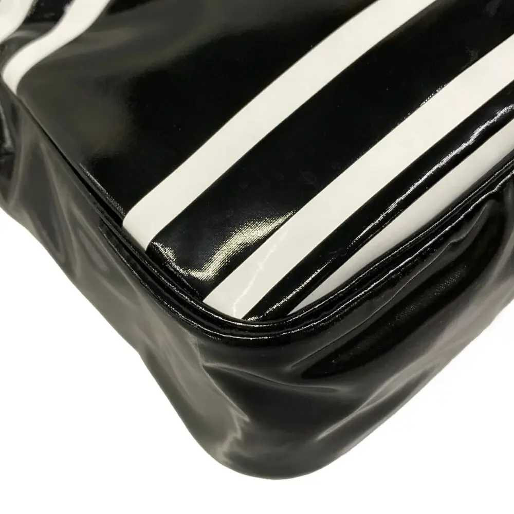 Chanel Shoulder Bag Black White